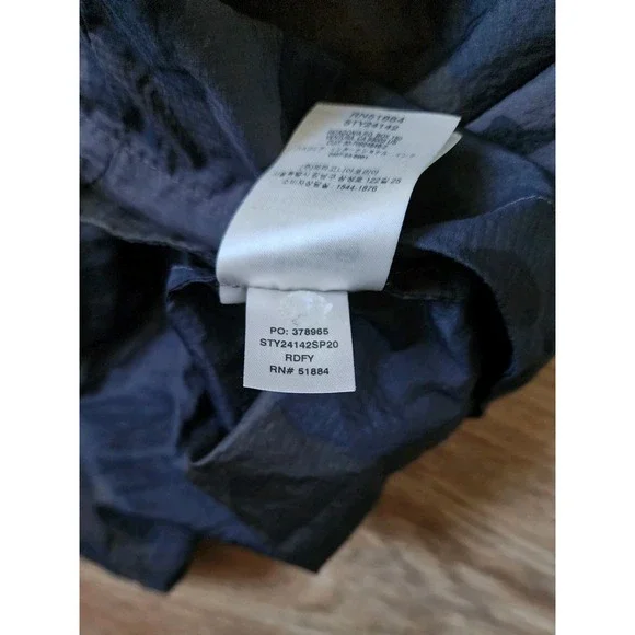 Patagonia Houdini Rain Jacket Mens Size Medium Black Camo - Picture 9 of 11